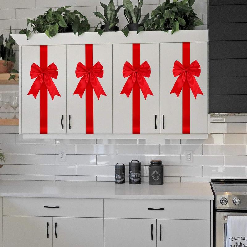 Everdwell Large Christmas Cabinet Ribbons Bows