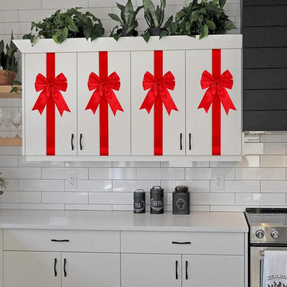 Everdwell Large Christmas Cabinet Ribbons Bows