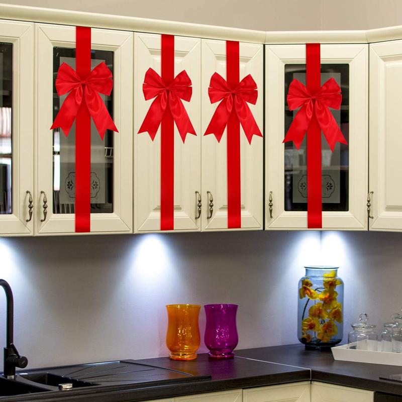 Everdwell Large Christmas Cabinet Ribbons Bows